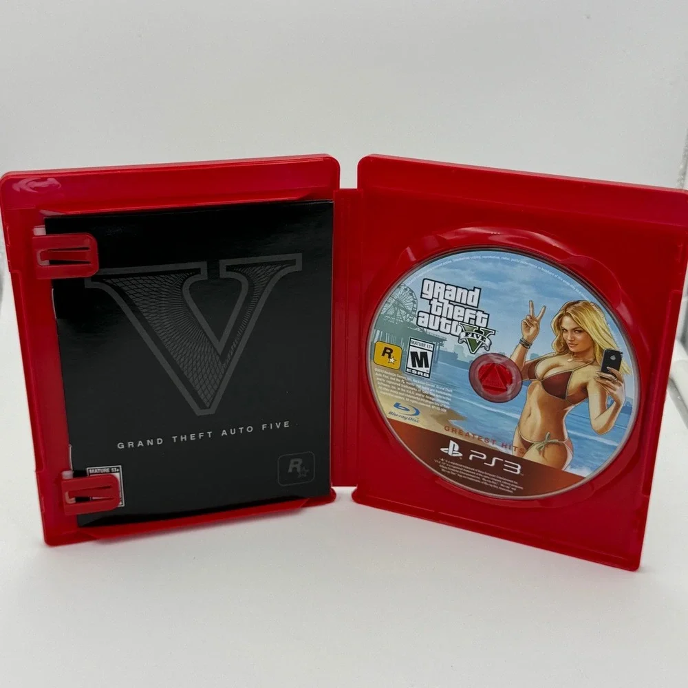 Grand Theft Auto V Sony PlayStation 3 PS3 Game Greatest Hits GTA 5 Rockstar
